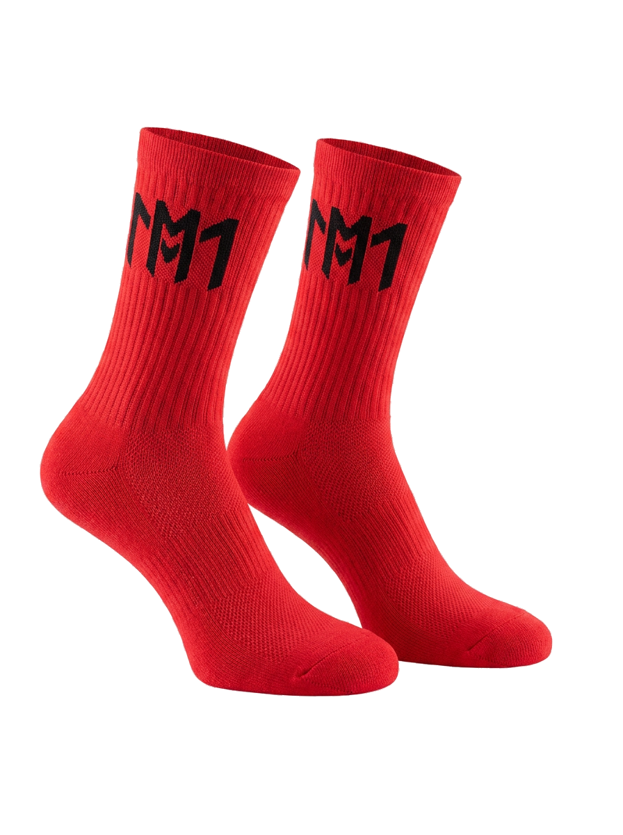 M1 Grip Sock in Red